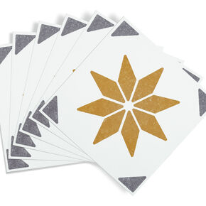 selbstklebende Wandfliesen Wall Tiles Alia gold (6er Set)